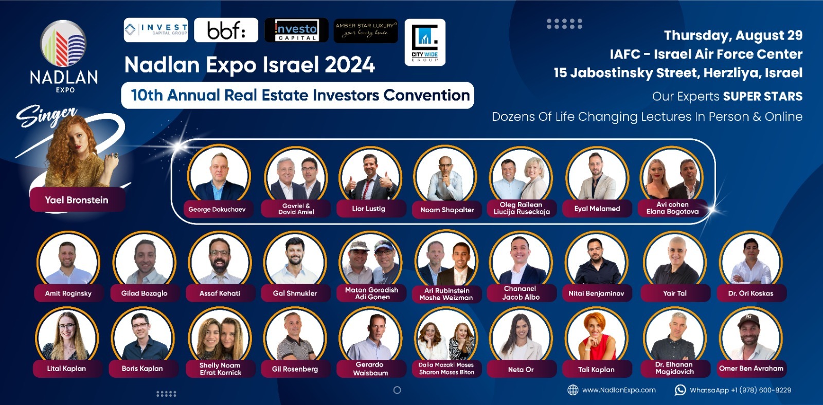 Nadlan Expo 10 Israel – August 29 2024